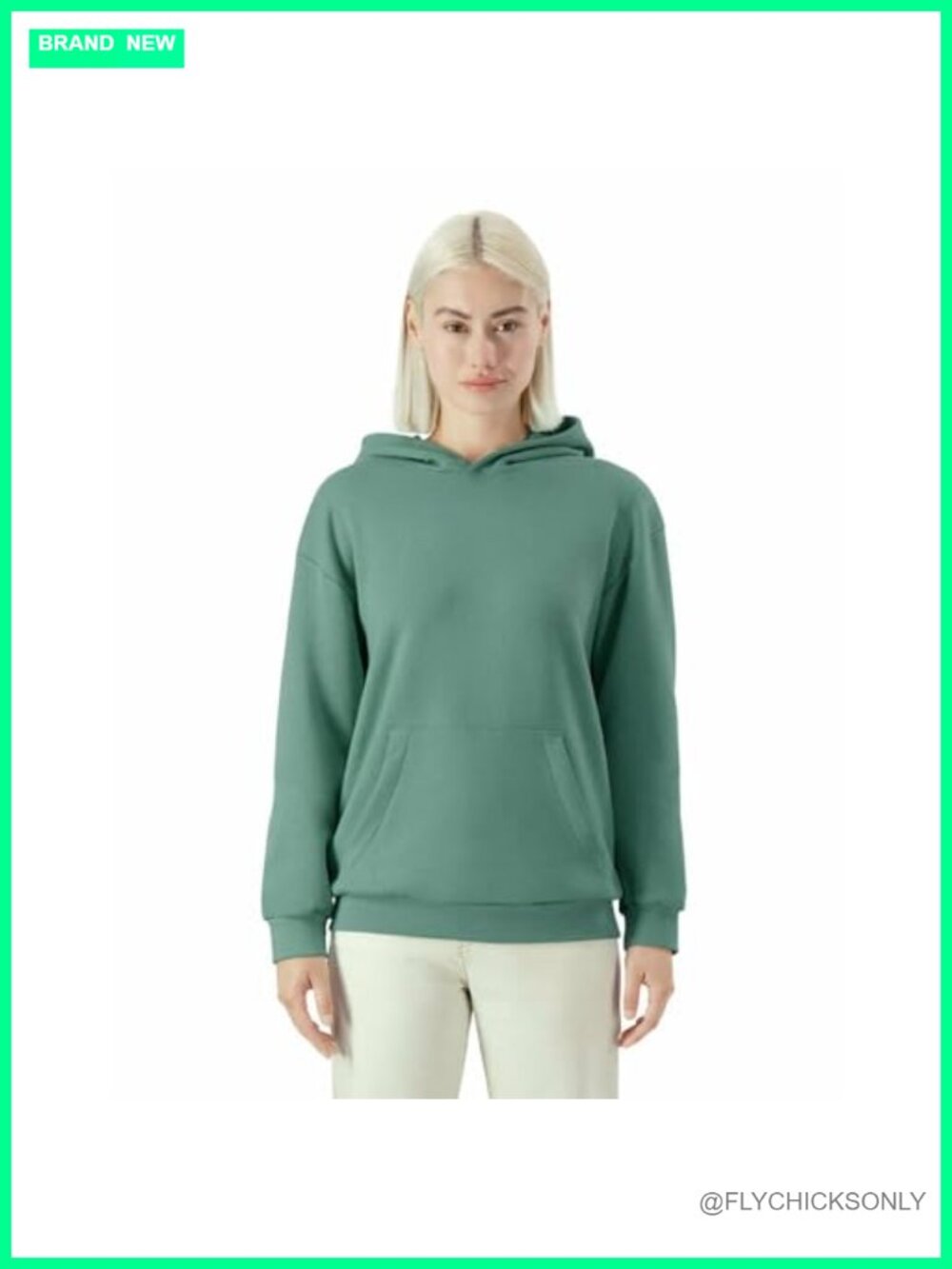 Unisex Reflex Fleece Pullover Hoodie Sweatshirt Relaxed Fit Oversized Pocket